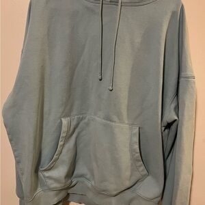 YoungLA Men's Light Blue Hoodie Mood Logo Size XL